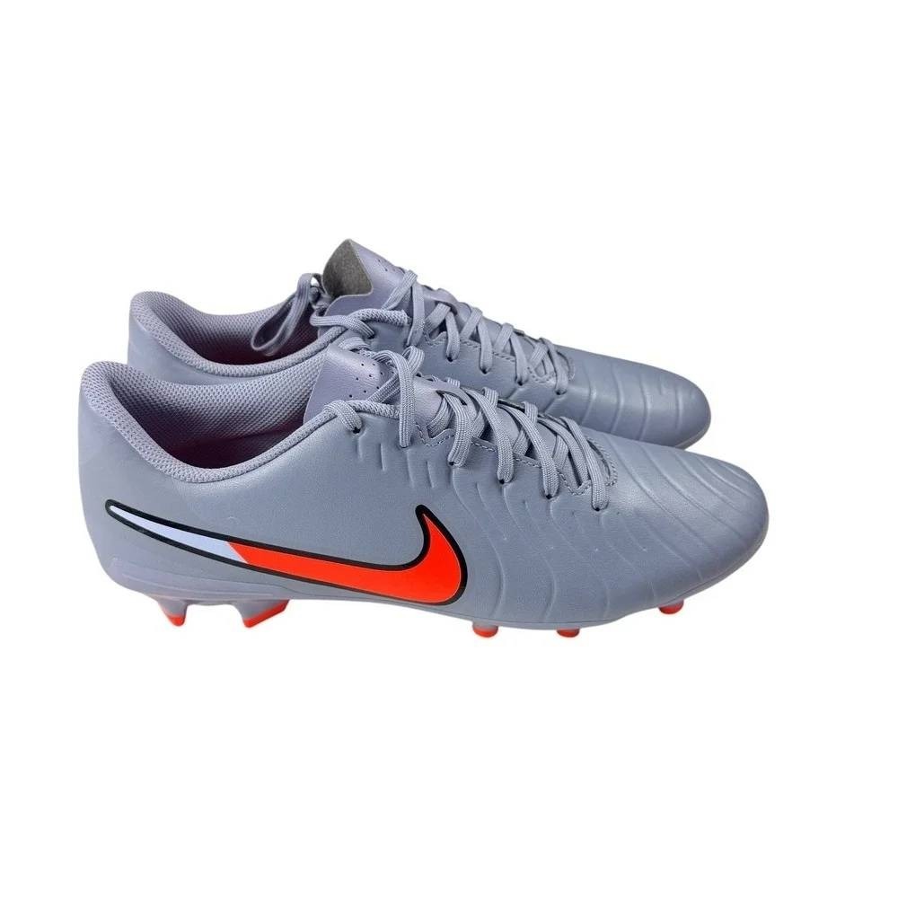 Nike Soccer Cleats Legend 10 Club FG/MG Mens 9.5 Blue Eclipse DV4344-402 NEW